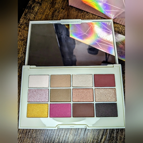 5/75$ JOUER COSMETICS Rose Gold Shimmer Palette - Picture 10 of 16